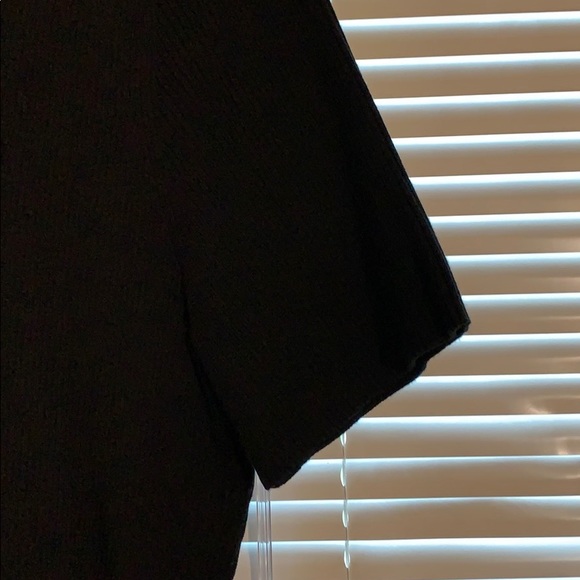 Black short sleeve sweater sz 1x Jillian Jones - Picture 4 of 5